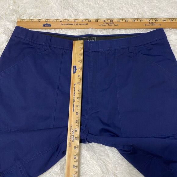 Oobe Work Uniform Pants Blue Navy Reflective Strip Men's Size 40 X 30 - Picture 12 of 14